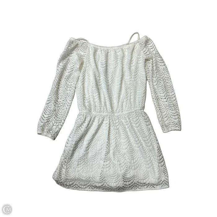 Dress Designer By Lilly Pulitzer In White, Size: S