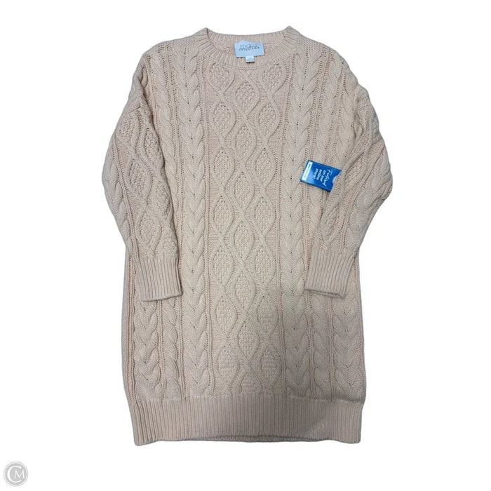 Dress Sweater By Mare Mare In Tan, Size: Xxs