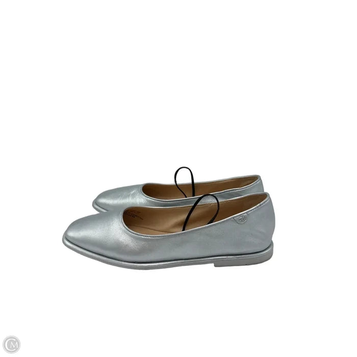 Coach Emilia Metallic Mary Jane Designer Shoes, Size: 6.5