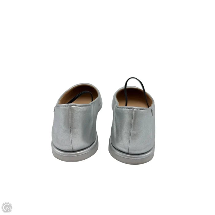 Coach Emilia Metallic Mary Jane Designer Shoes, Size: 6.5