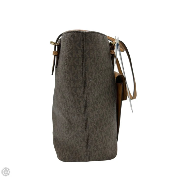 Handbag Designer By Michael Kors Brown Monogram