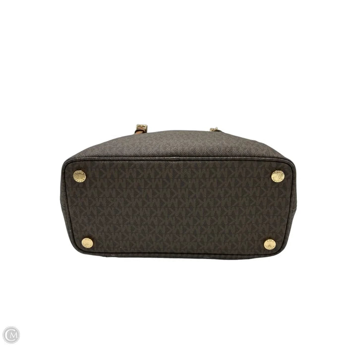 Handbag Designer By Michael Kors Brown Monogram