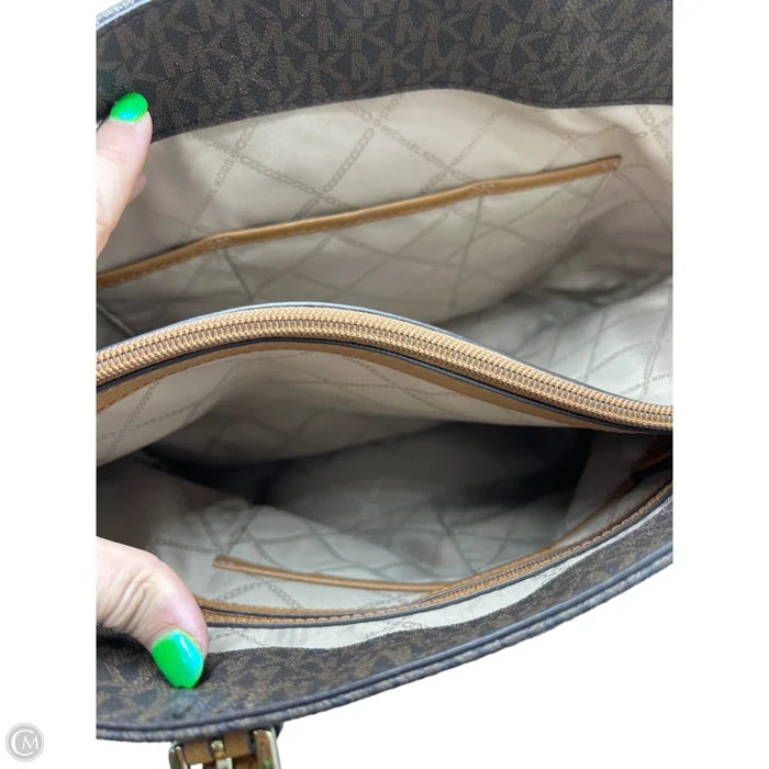 Handbag Designer By Michael Kors Brown Monogram