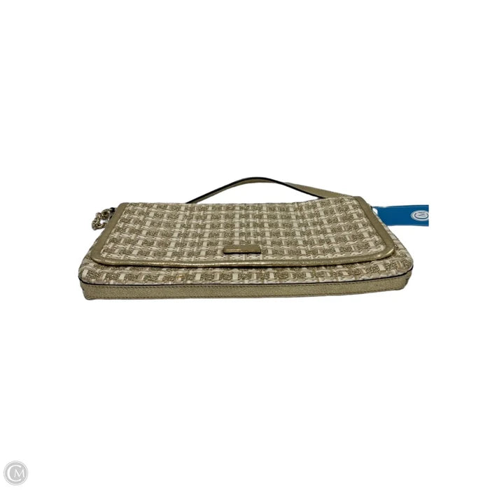 Handbag Designer By Kate Spade Tweed/Cream