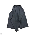 Jacket Designer By Lafayette 148 In Grey, Size: M