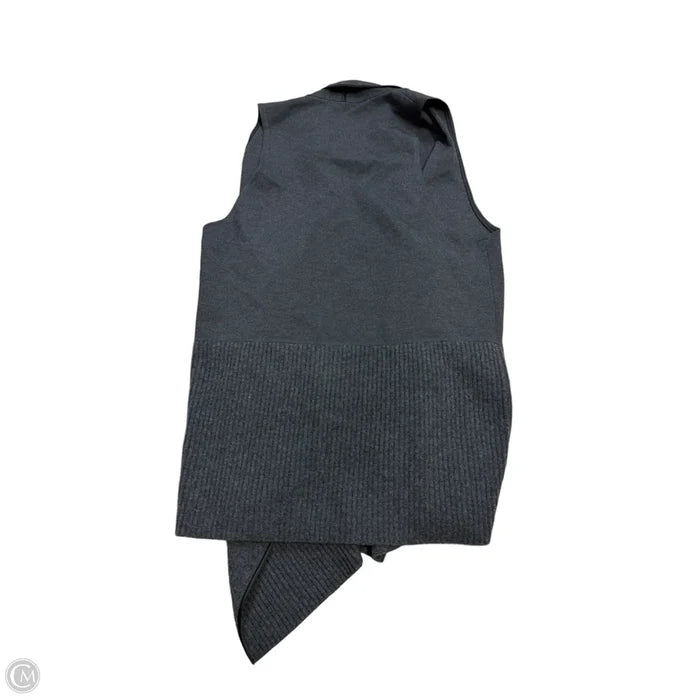 Jacket Designer By Lafayette 148 In Grey, Size: M