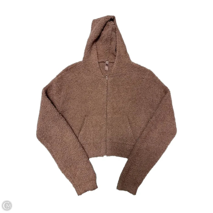 Jacket Faux Fur & Sherpa By Skims In Tan, Size: S