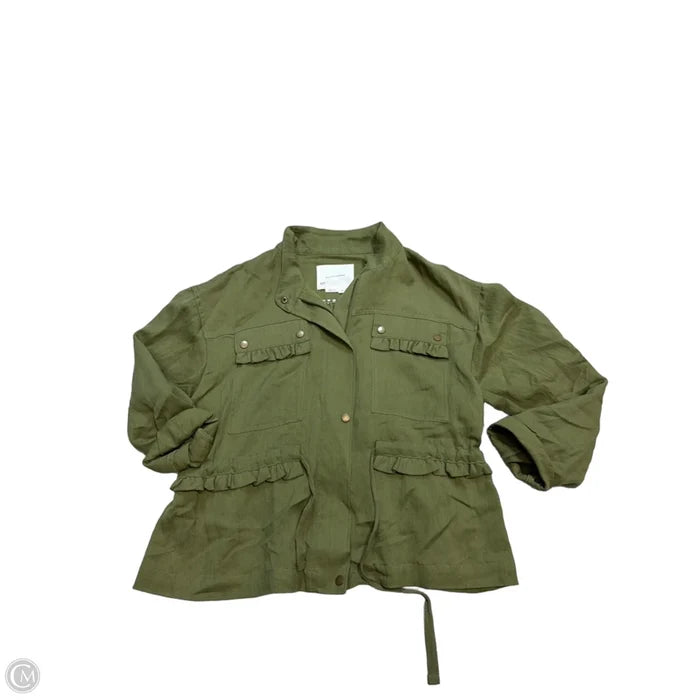 Jacket Other By Anthropologie In Green, Size: Xs
