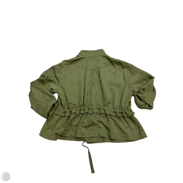 Jacket Other By Anthropologie In Green, Size: Xs