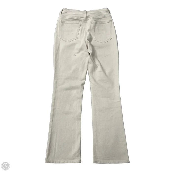Jeans Flared By J. Crew In White Denim, Size: 2