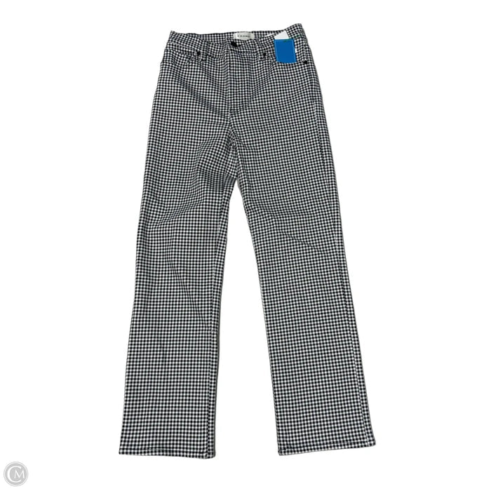 Jeans Straight By Frame In Black & White, Size: 2