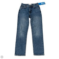 Jeans Straight By Frame In Blue, Size: 0