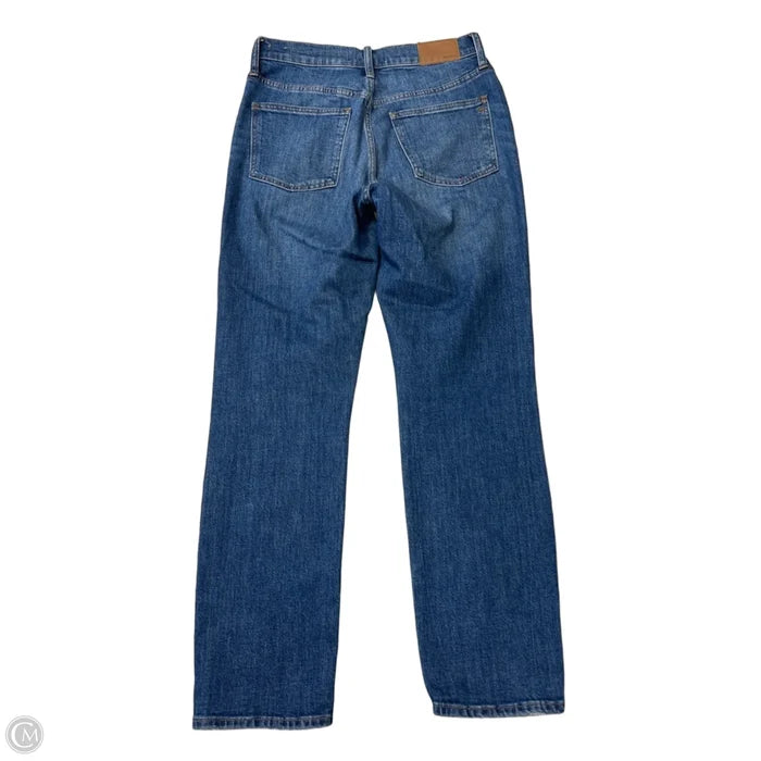 Jeans Straight By Madewell In Blue, Size: 6