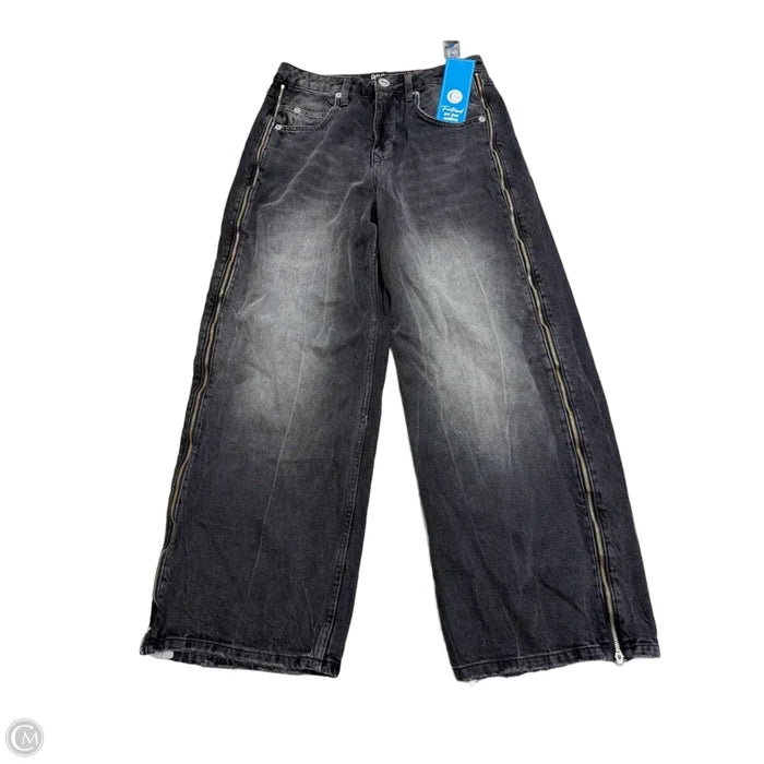 Jeans Wide Leg By Bdg In Black, Size: 4