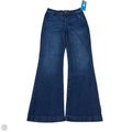 Jeans Wide Leg By Evereve In Blue Denim, Size: 6