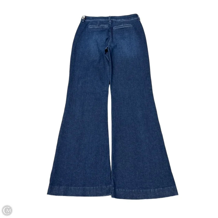 Jeans Wide Leg By Evereve In Blue Denim, Size: 6