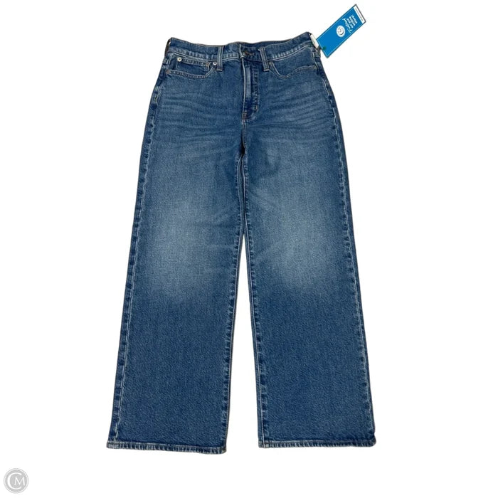 Jeans Wide Leg By J. Crew In Blue, Size: 4