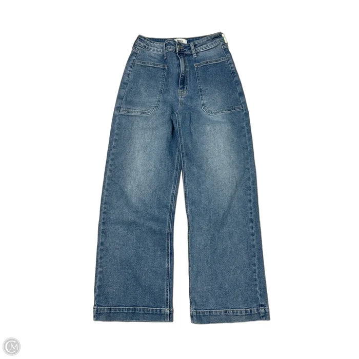 Jeans Wide Leg By Jbd In Blue Denim, Size: 4