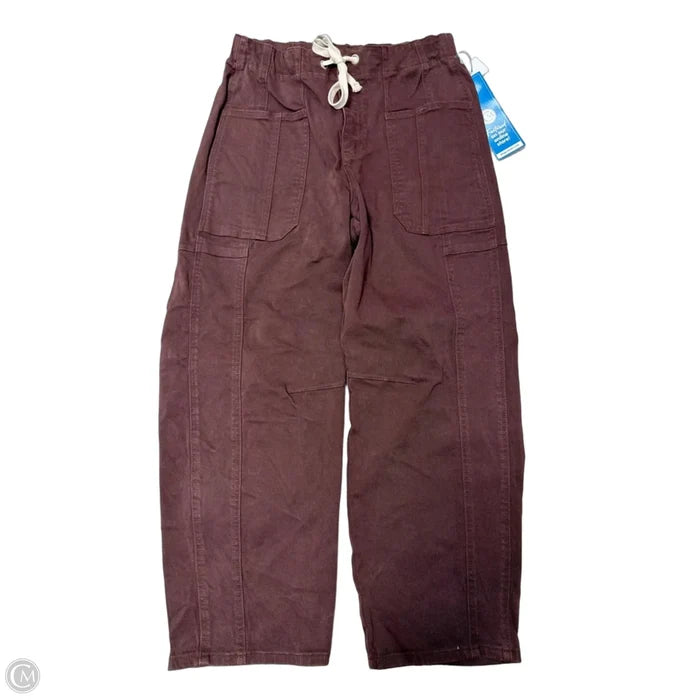 Jeans Wide Leg By Risen In Brown, Size: 4