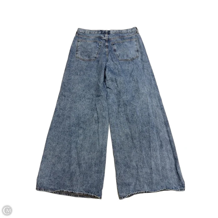 Jeans Wide Leg By Universal Thread In Blue Denim, Size: 12
