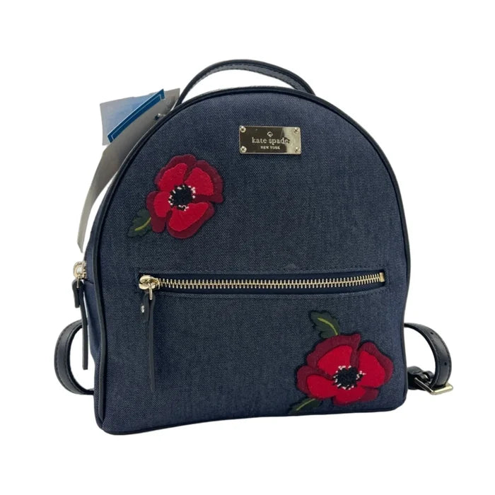 Kate Spade Grove Street Poppy Sammi Designer Backpack