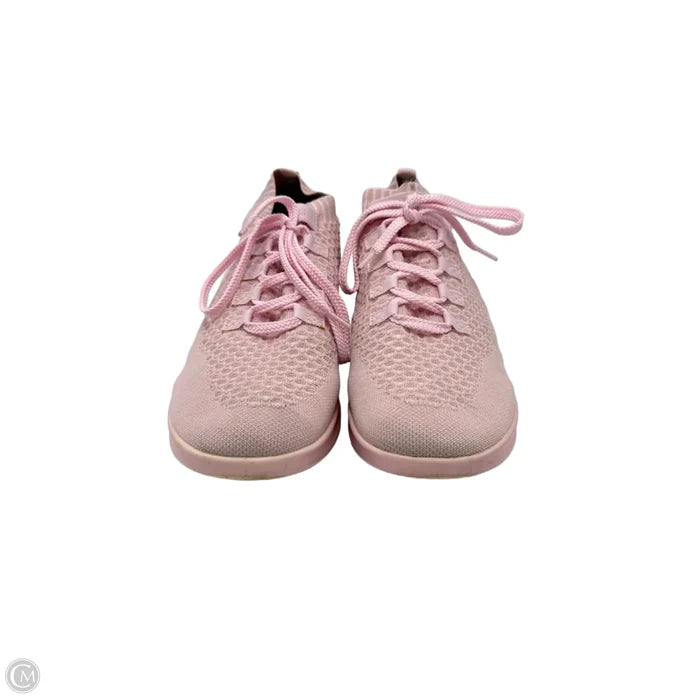 Moshn Vigor Rocker Bottom Athletic Shoes In Pink, Size: 10
