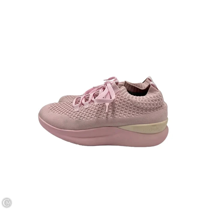 Moshn Vigor Rocker Bottom Athletic Shoes In Pink, Size: 10