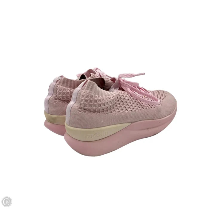 Moshn Vigor Rocker Bottom Athletic Shoes In Pink, Size: 10