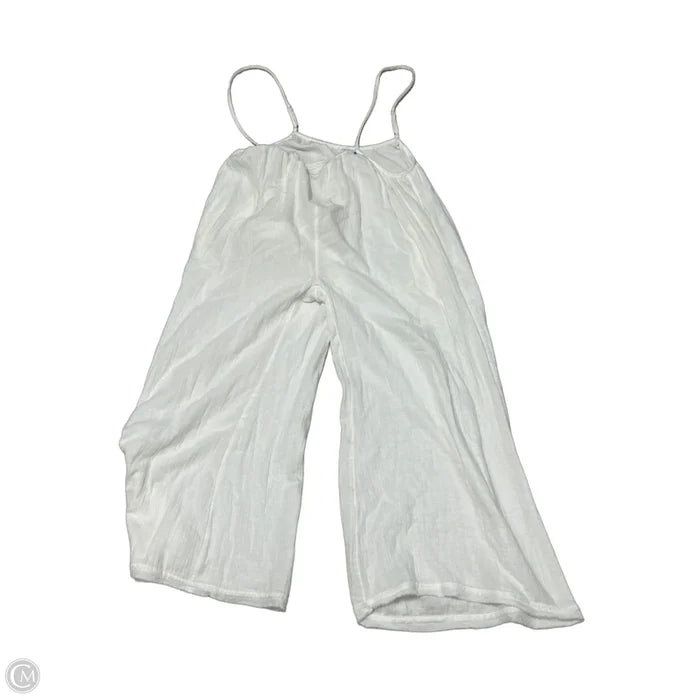 New! 2 PC Jumpsuit w/ Top By Anthropologie In White, Size: Xs