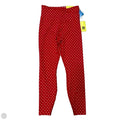 New! Athletic Leggings By All In Motion In Red & White, Size: M