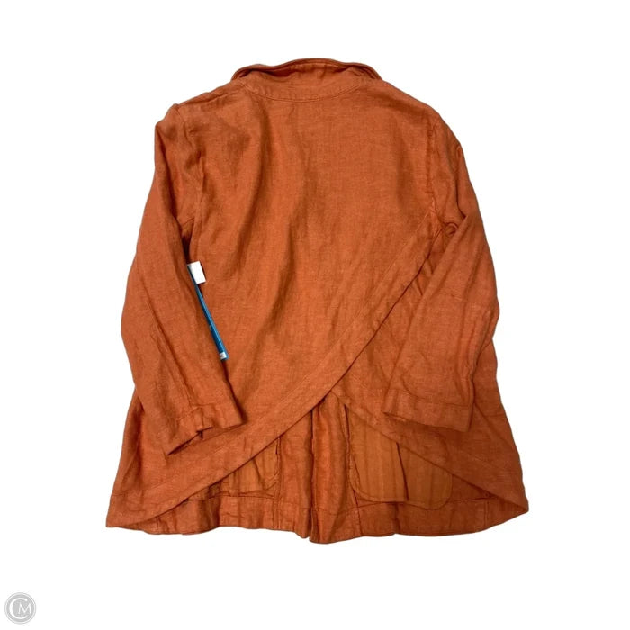 New! Blazer By Anthropologie In Orange, Size: M