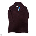 New! Coat Peacoat By Banana Republic In Maroon, Size: L