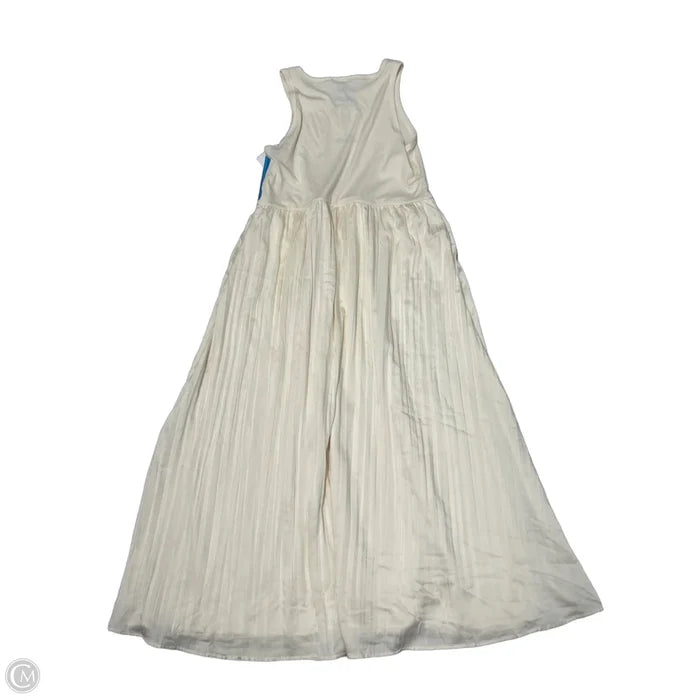 New! Dress Casual Maxi By DKNY In Cream, Size: L