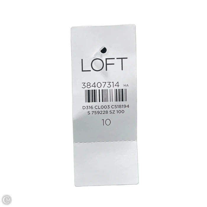 New! Dress Casual Maxi By Loft In Black & White, Size: M