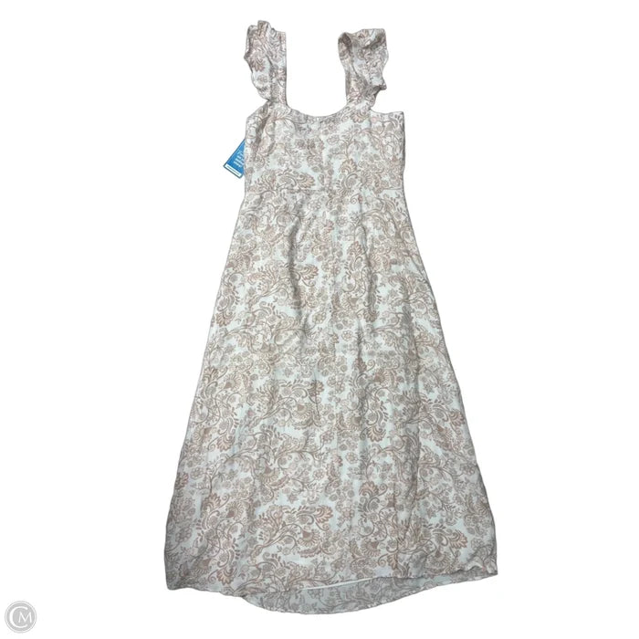 New! Dress Casual Maxi By Loft In Floral Print, Size: M