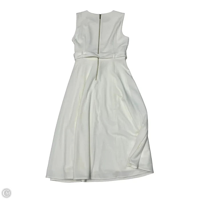 New! Dress Casual Midi By Andrew Marc In White, Size: 10