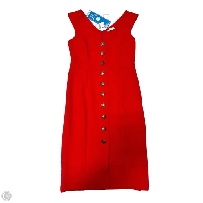 New! Dress Casual Midi By Maeve In Red, Size: M