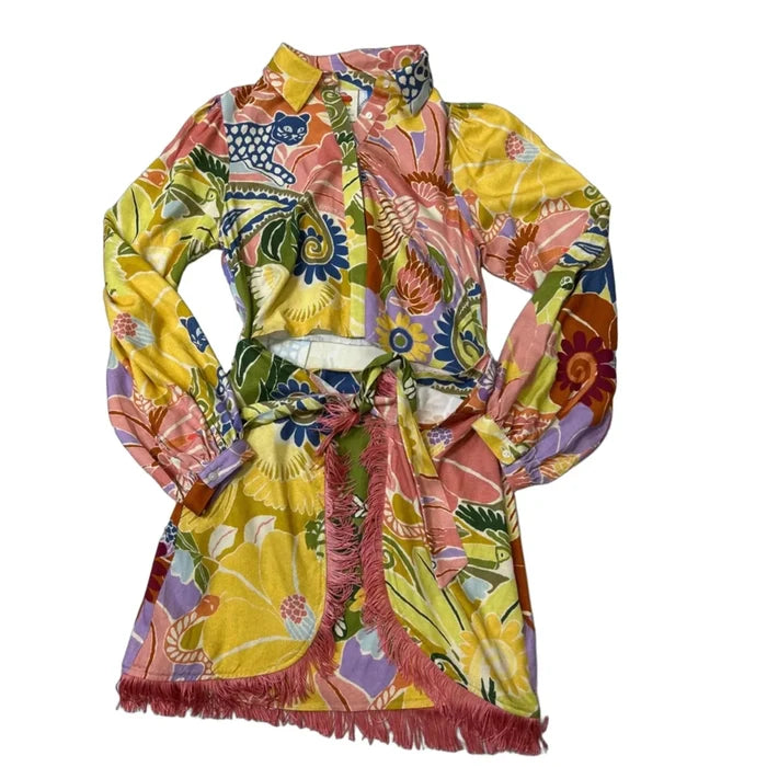 New! Dress Casual Short By Farm Rio In Multi-Colored, Size: S