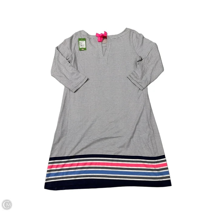 New! Dress Designer By Lilly Pulitzer In Striped Pattern, Size: L