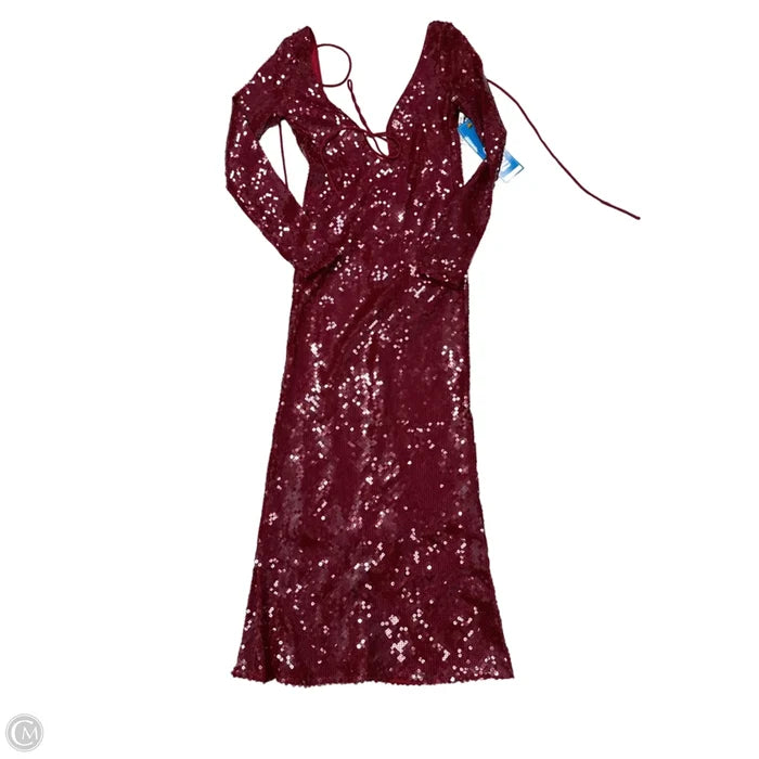 New! Dress Party Long By Bardot In Red, Size: M