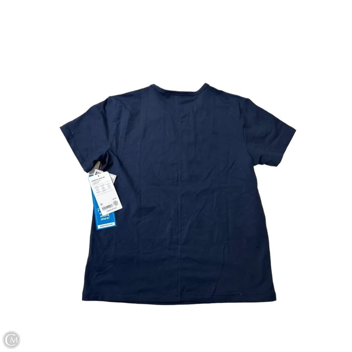 New! Essential Long Tee By Athleta In Navy, Size: S