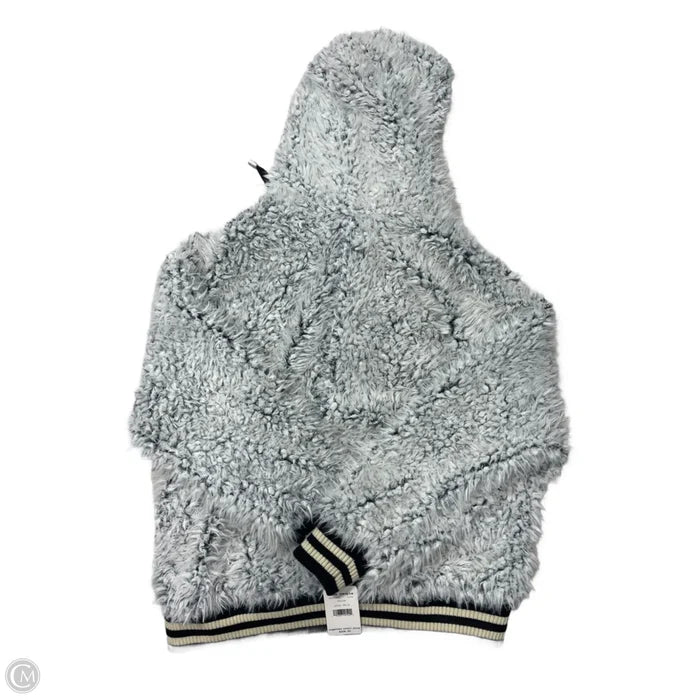New! Jacket Faux Fur & Sherpa By Free People In Grey, Size: Xs