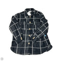 New! Jacket Faux Fur & Sherpa By Z Supply In Plaid Pattern, Size: L