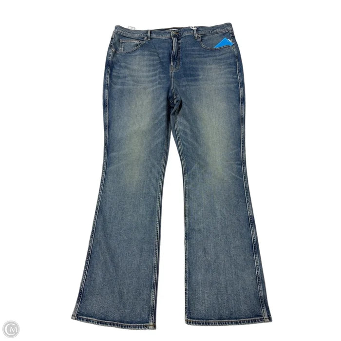 New! Jeans Boot Cut By Good American In Blue, Size: 18