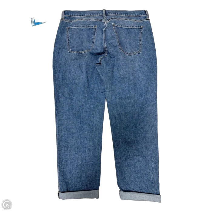 New! Jeans Boyfriend By Old Navy In Blue, Size: 14