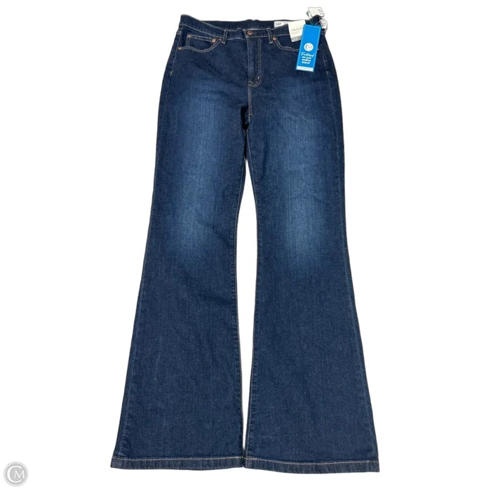 New! Jeans Flared By Gap In Blue Denim, Size: 12