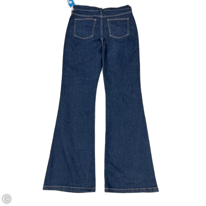 New! Jeans Flared By Gap In Blue Denim, Size: 12