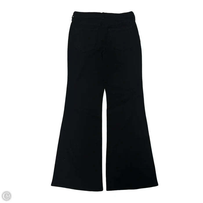 New! Jeans Flared By J. Crew In Black Denim, Size: 8