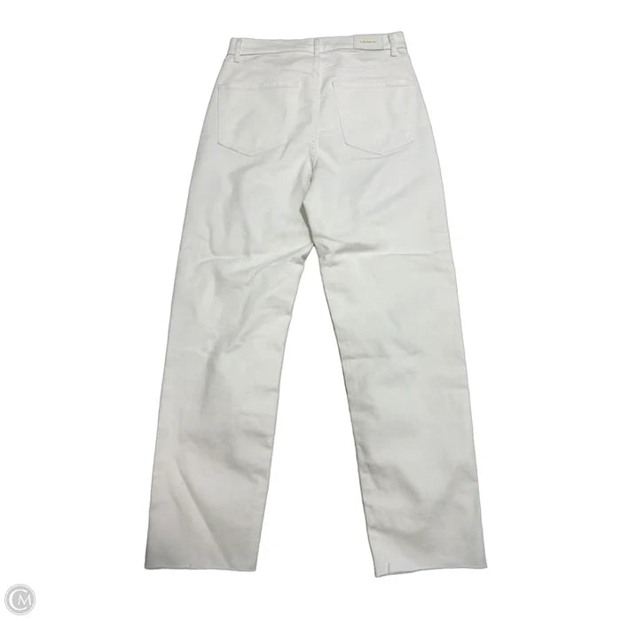 New! Jeans Straight By Express In White, Size: 4