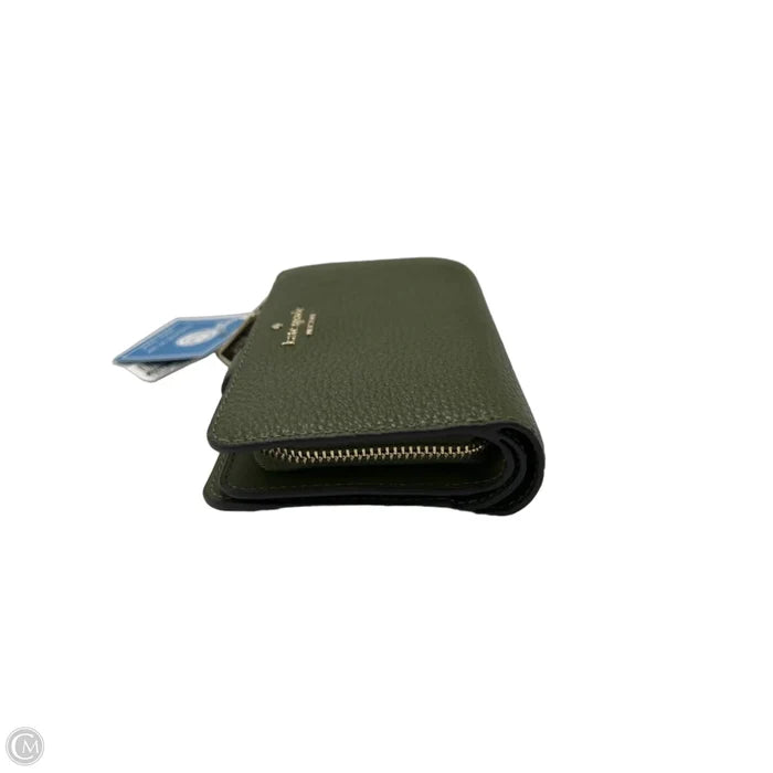 New! Kate Spade Designer Wallet in Olive